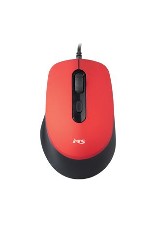 MS FOCUS C122 crveni žičani miš